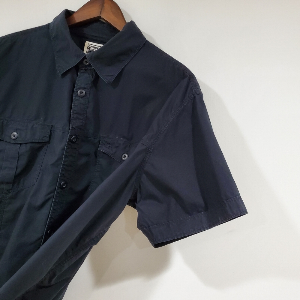 Converse Button Shirt Men's Size XL - Picture 4 of 10